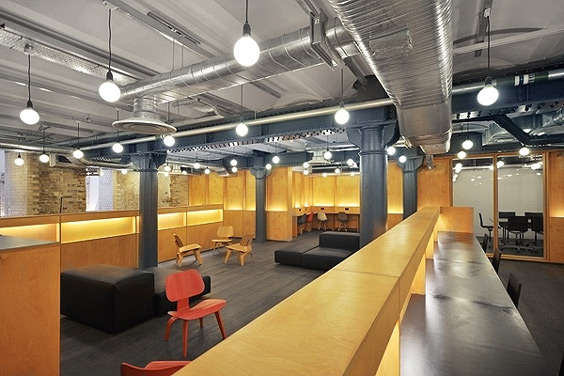 Club Workspace At Clerkenwell Workshops