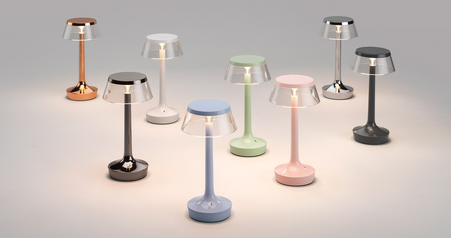 Bon Jour Unplugged Table Lamp