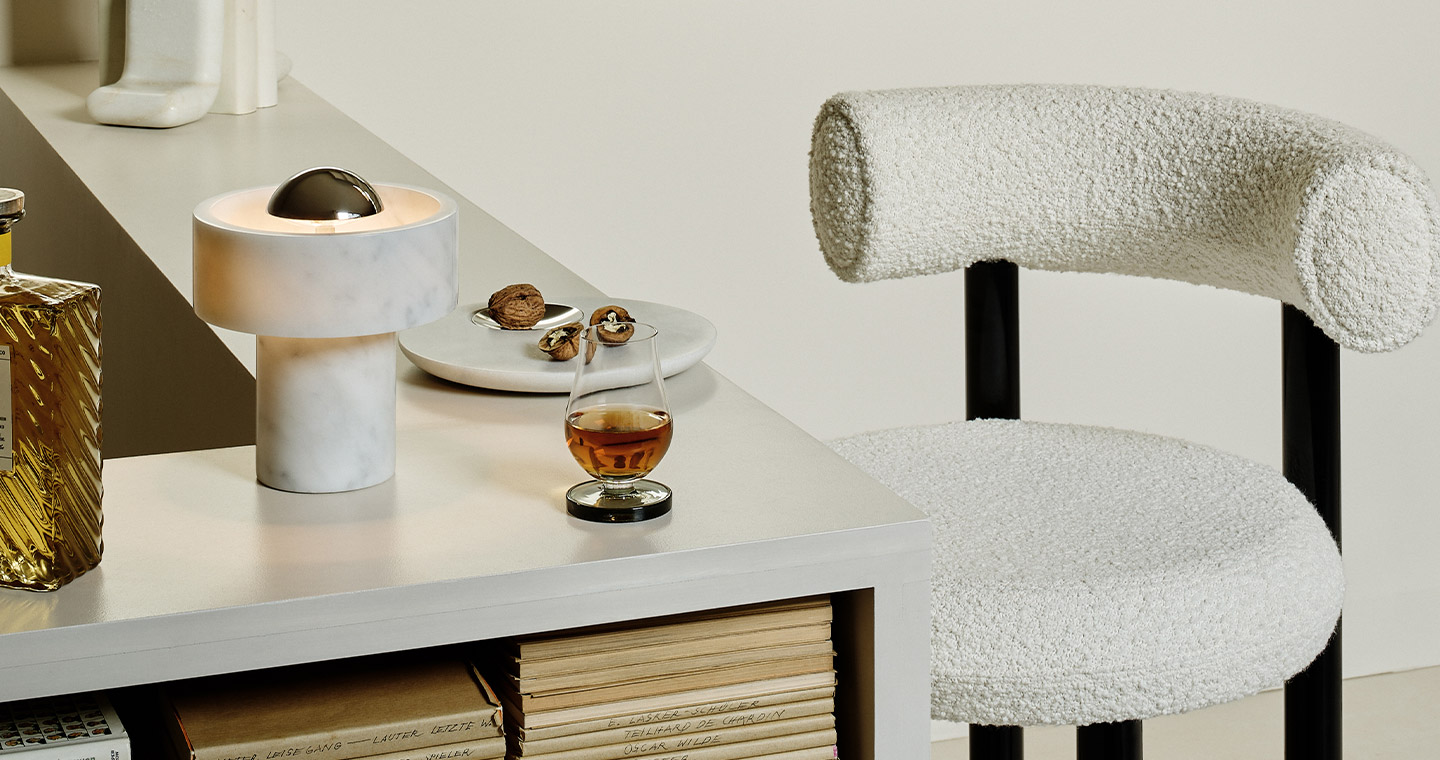 Stone Portable LED Table Lamp