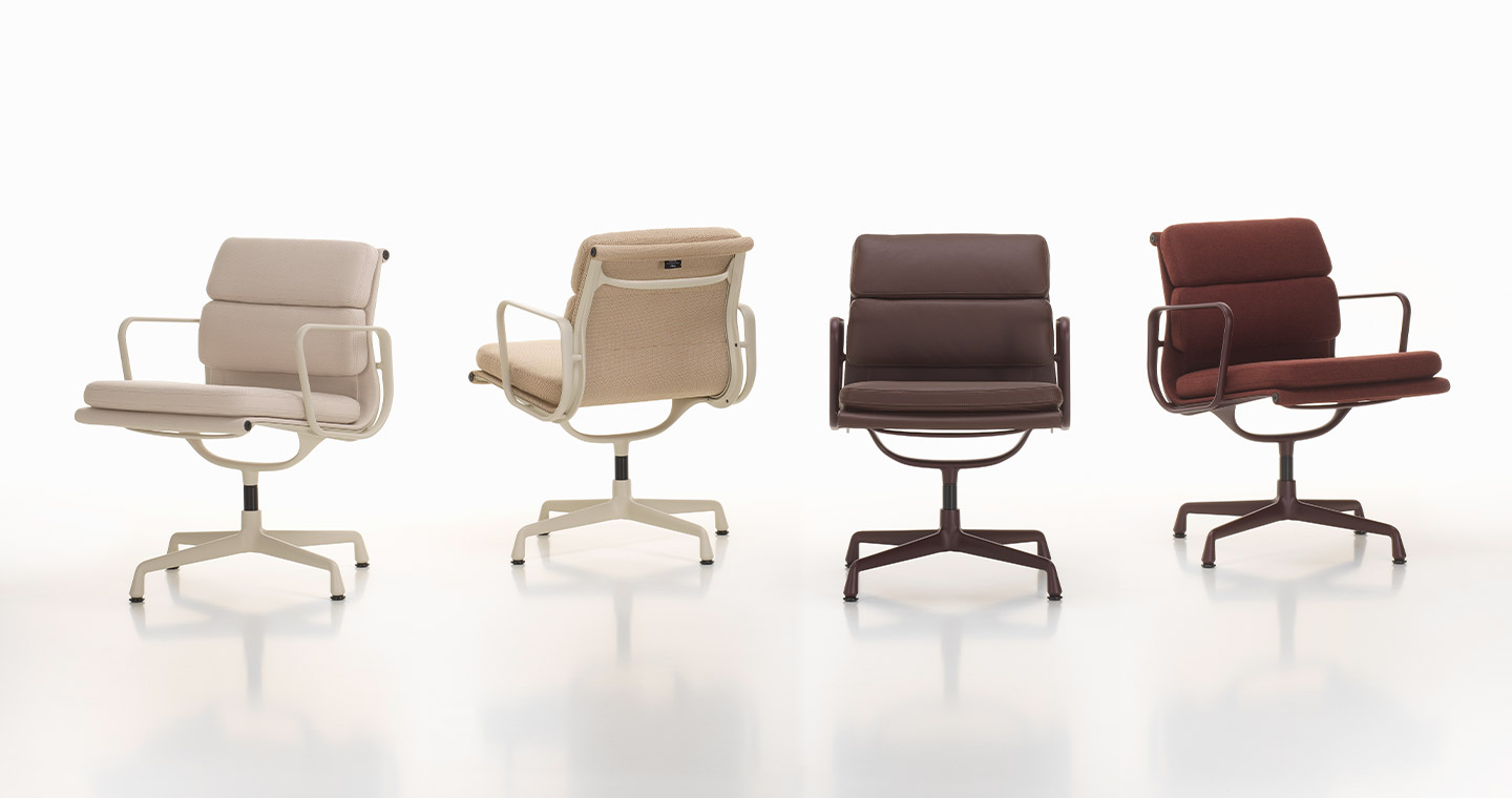 Eames EA 208 Soft Pad Swivel Chair