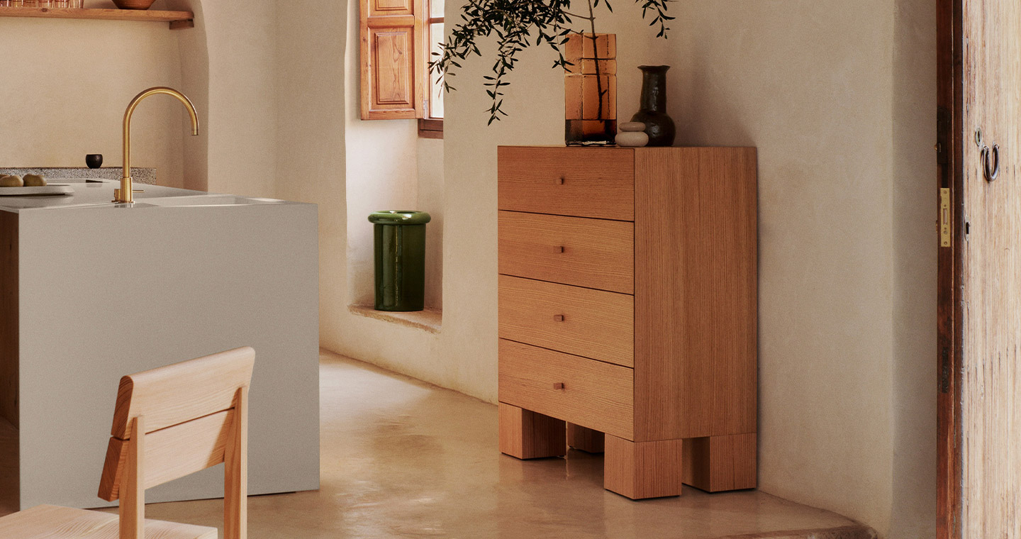 Kuben Drawers 1x4