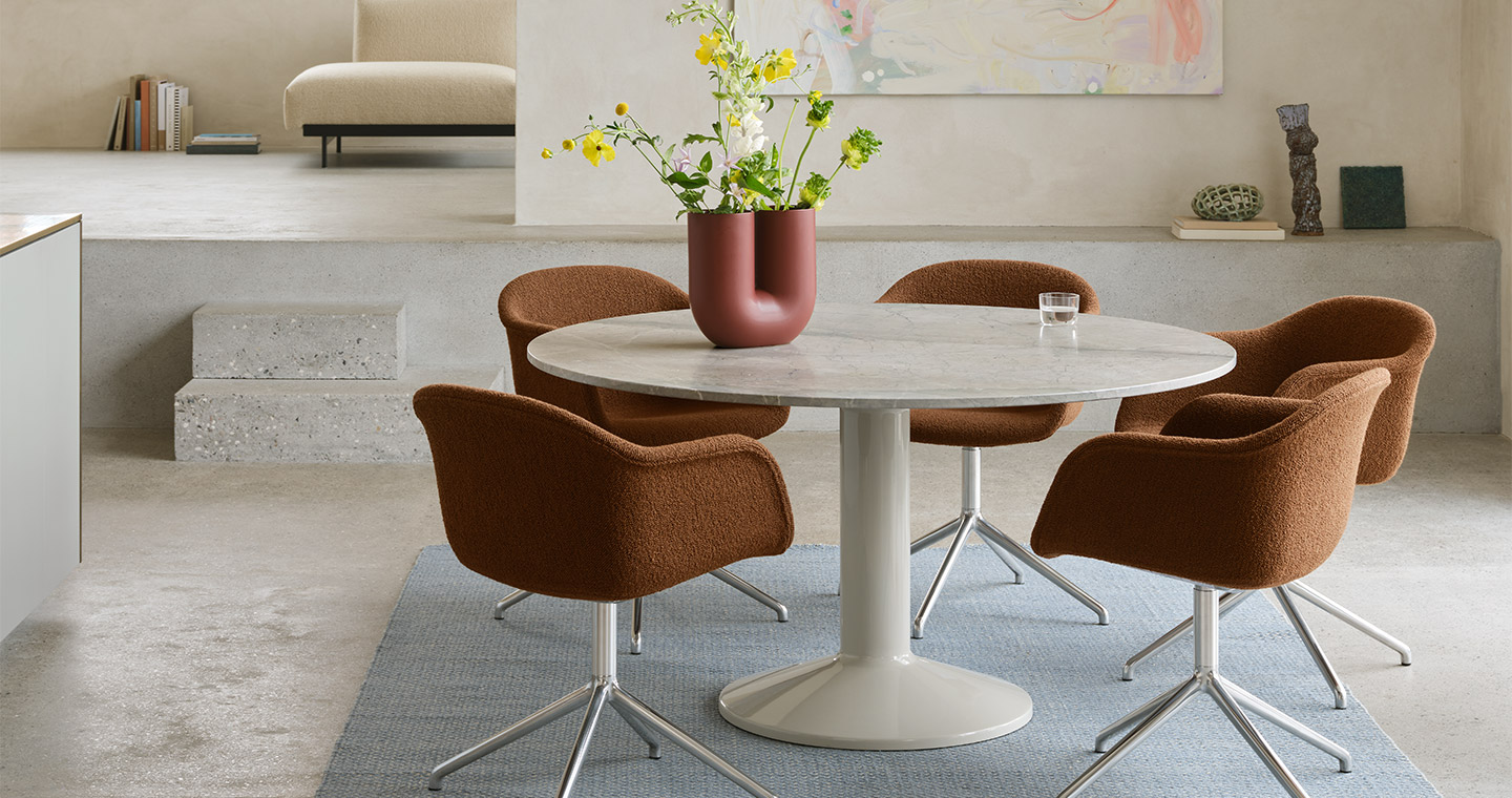 Midst Table with Marble Top