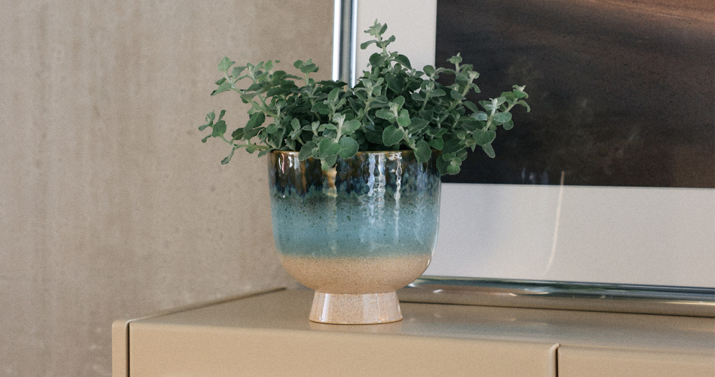 Retro Flower Pot - Large