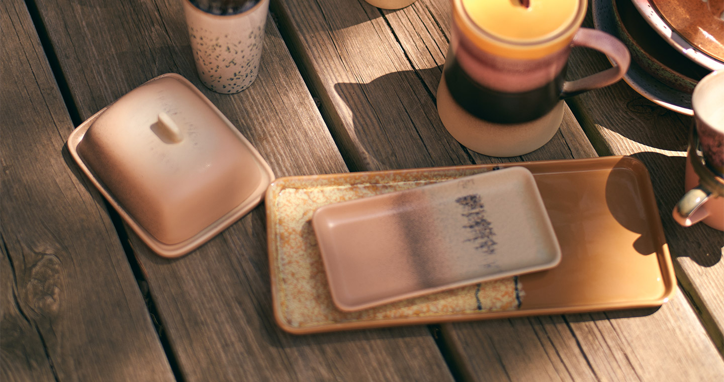 70s Ceramics: Cake Tray