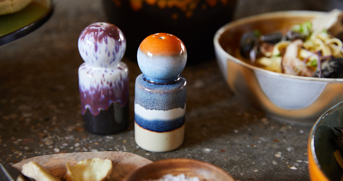 70s Ceramics: Salt & Pepper Jars