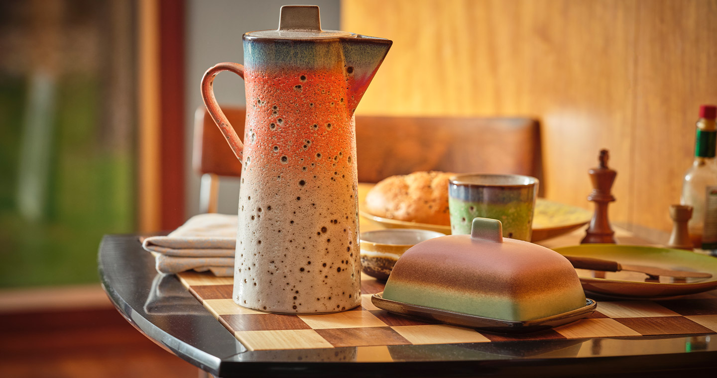 70s Ceramics: Butter Dish