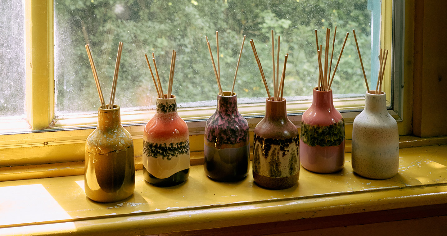 70s Ceramics: Fragrance Sticks