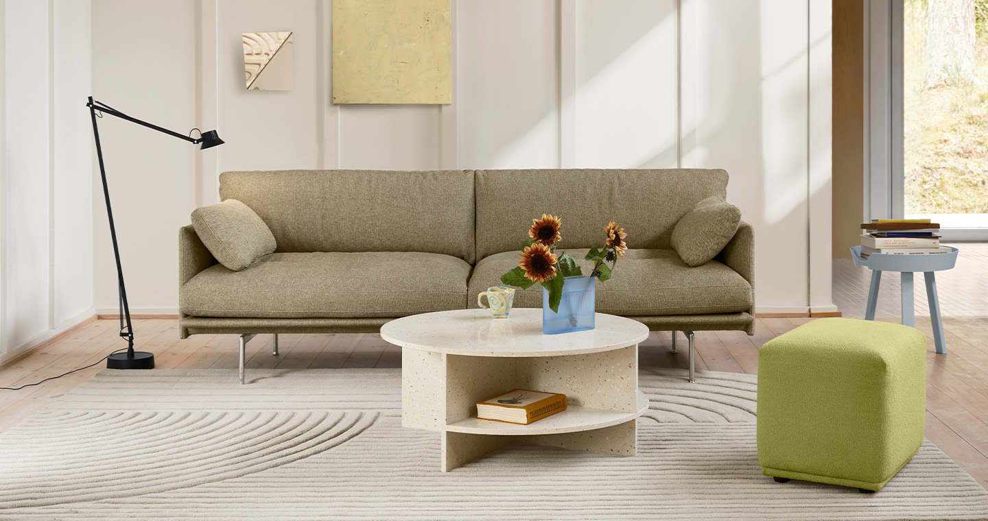 Outline Soft 3 Seater Sofa