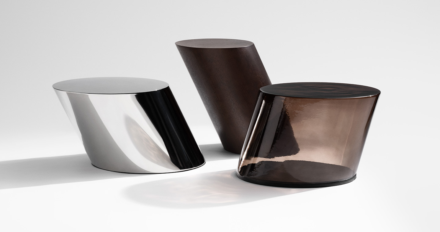 Tilt Coffee Table - Glass