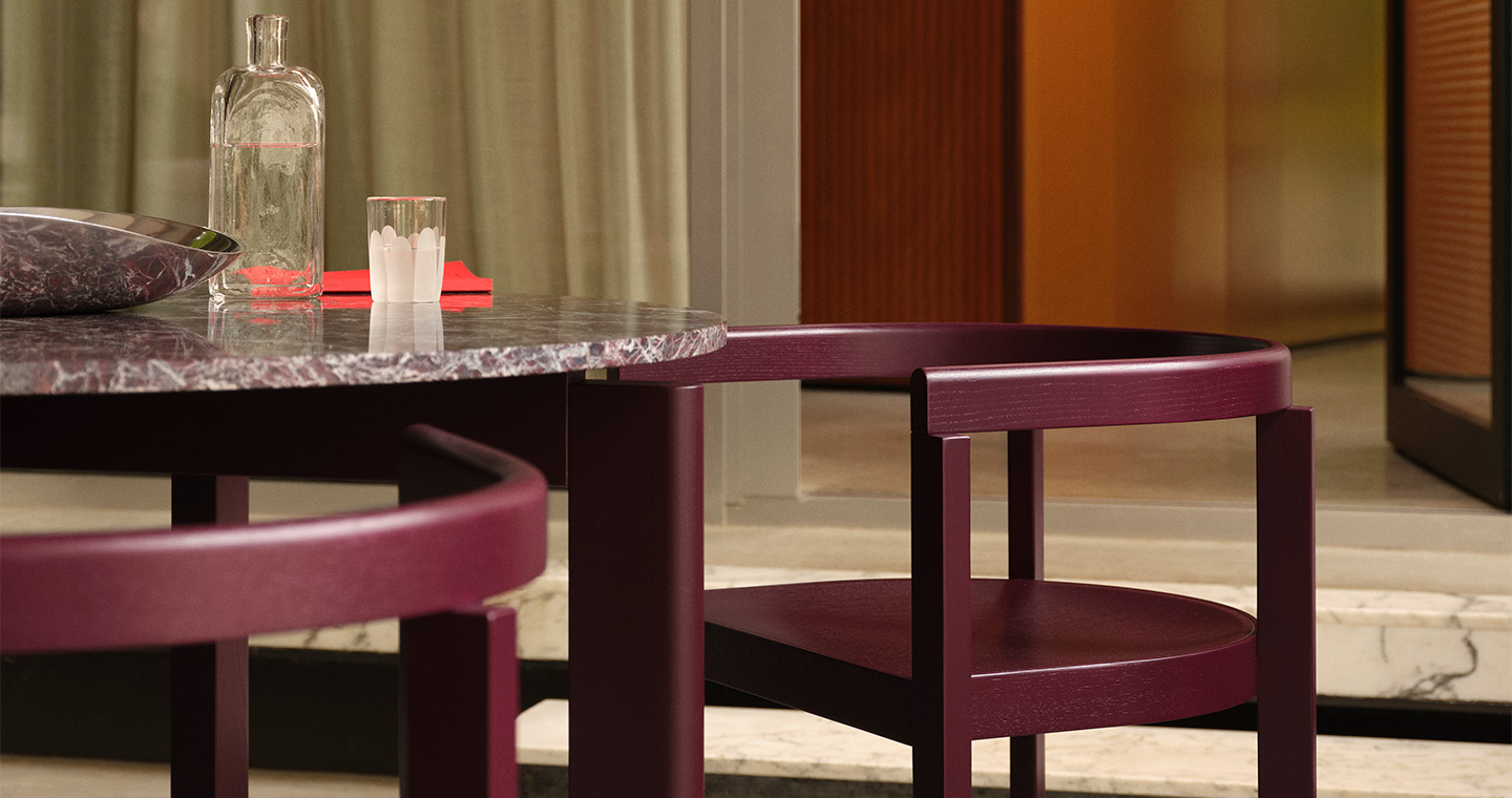 MA410 After Dining Table - Marble