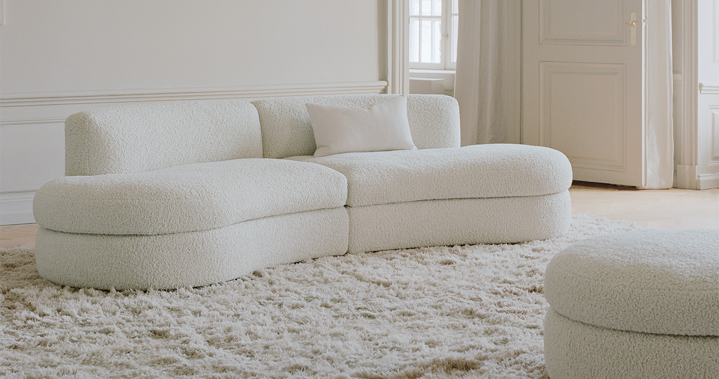 Coda Modular Curved Sofa - Configuration 7