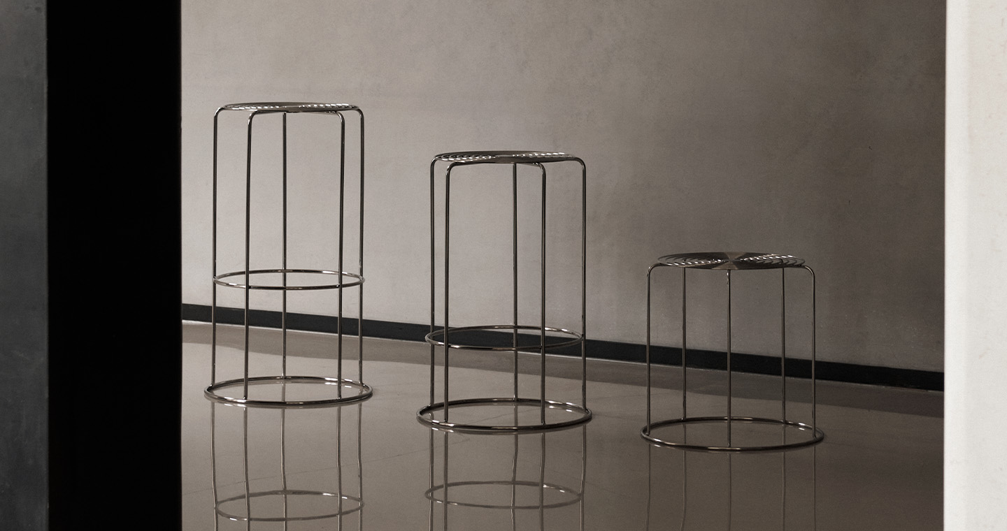 VP15 Wire Counter Stool