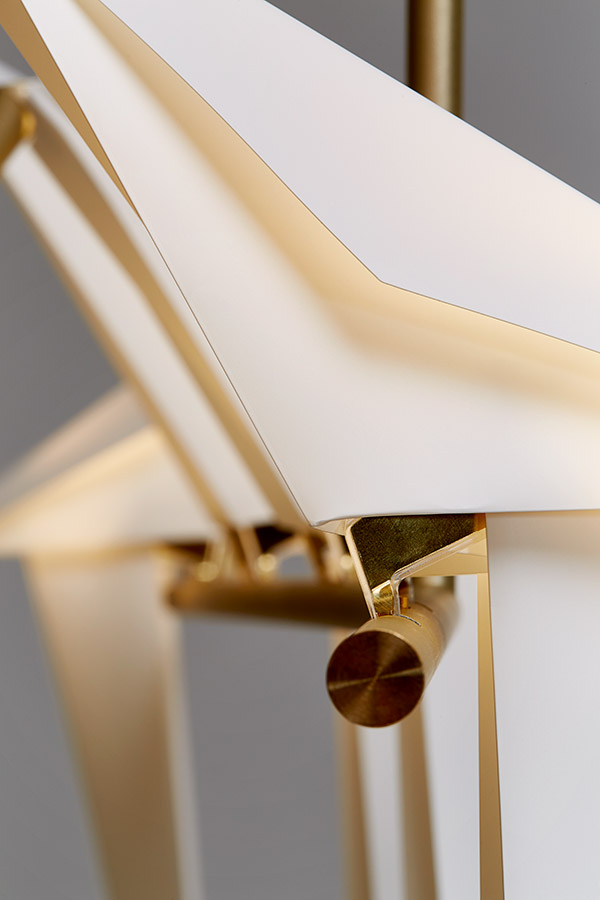 Detail shot of the Perch Light, designed by Umut Yamac for Moooi