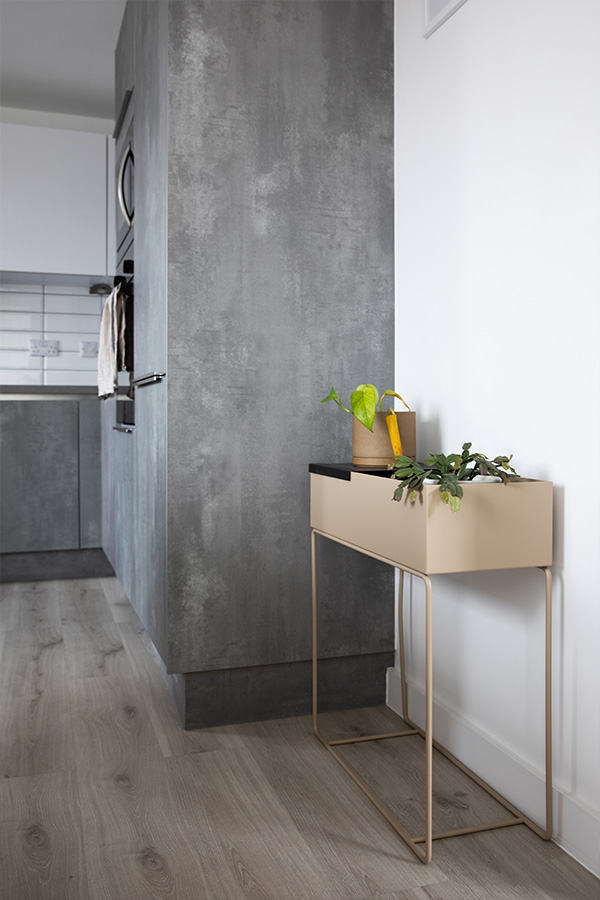 A Ferm Living Plant Box used in Adam's kitchen