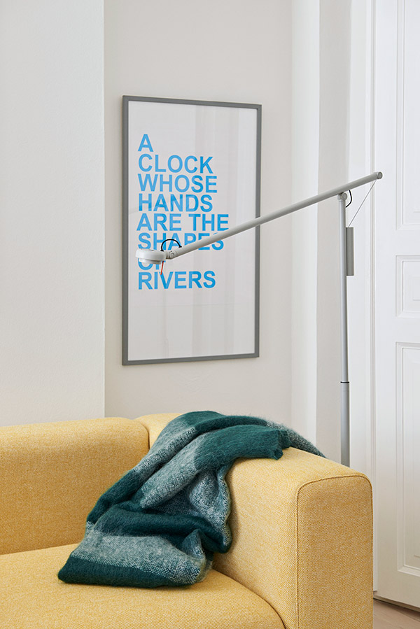 Hay Mags Three Seater Modular Sofa in Hallingdal 407 fabric