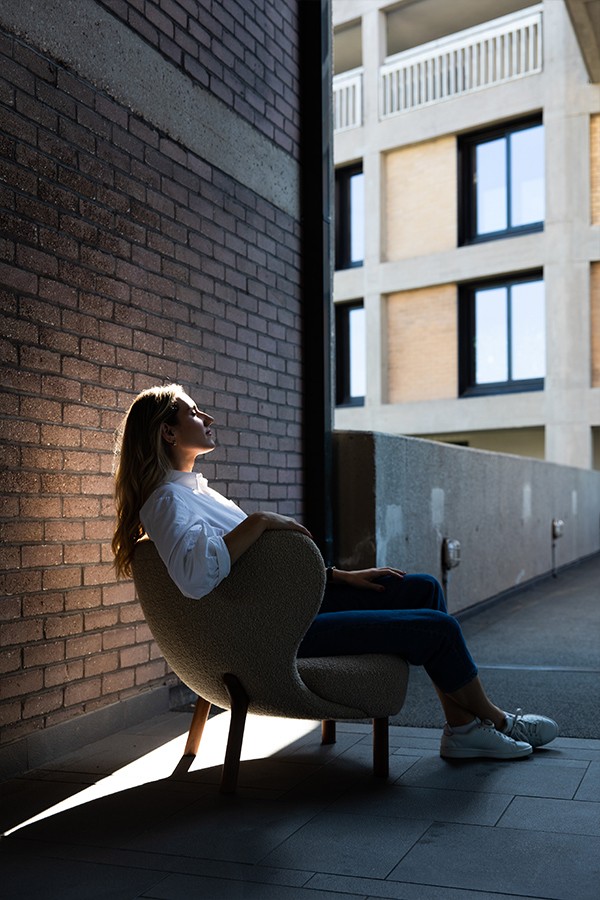 &Tradition Little Petra lounge chair