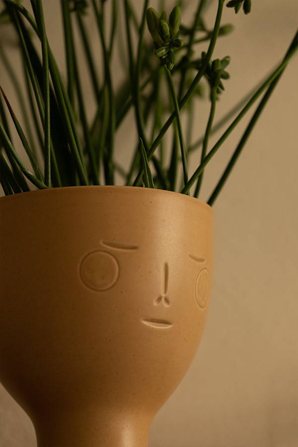 A close up of the Artek Midsummer Dream Vase