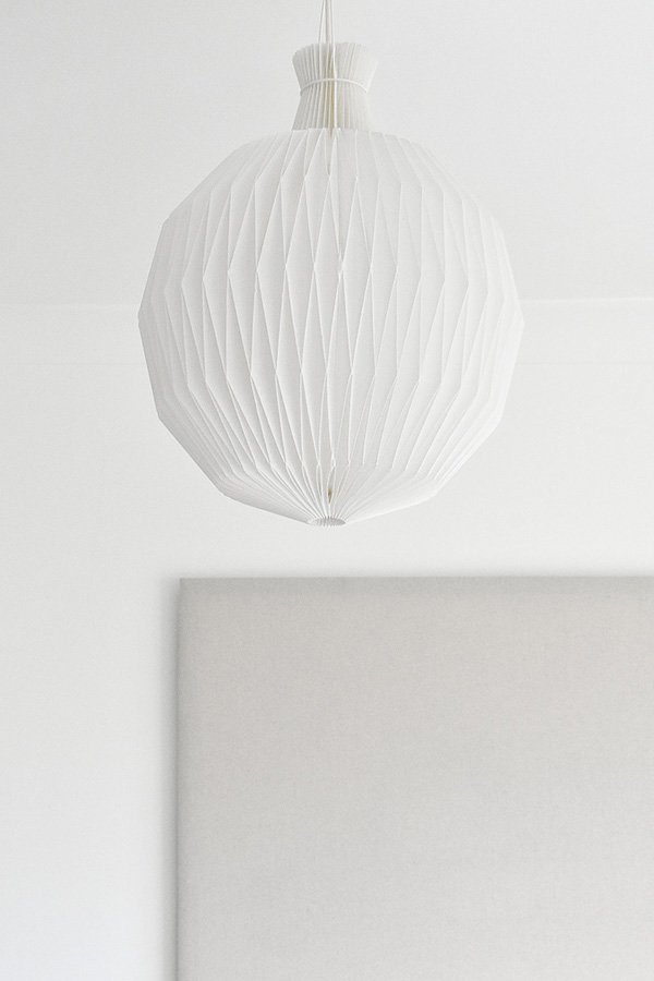 Folded paper Le Klint Lantern pendant light