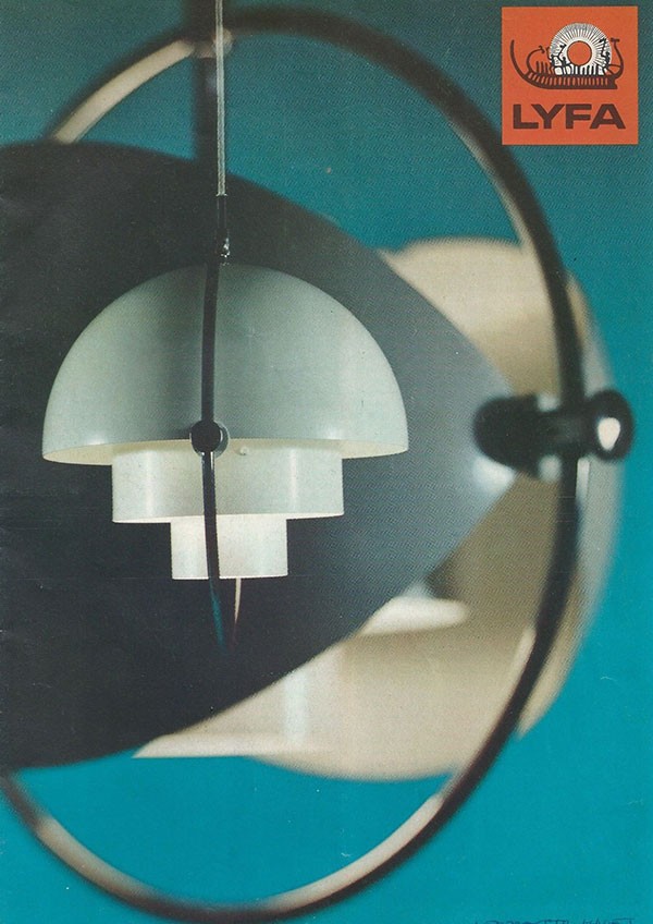 Archive magazine clipping of GUBI Multi-lite advertisement