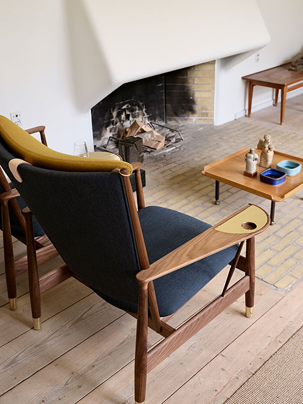 The back of the House of Finn Juhl Whisky Chair