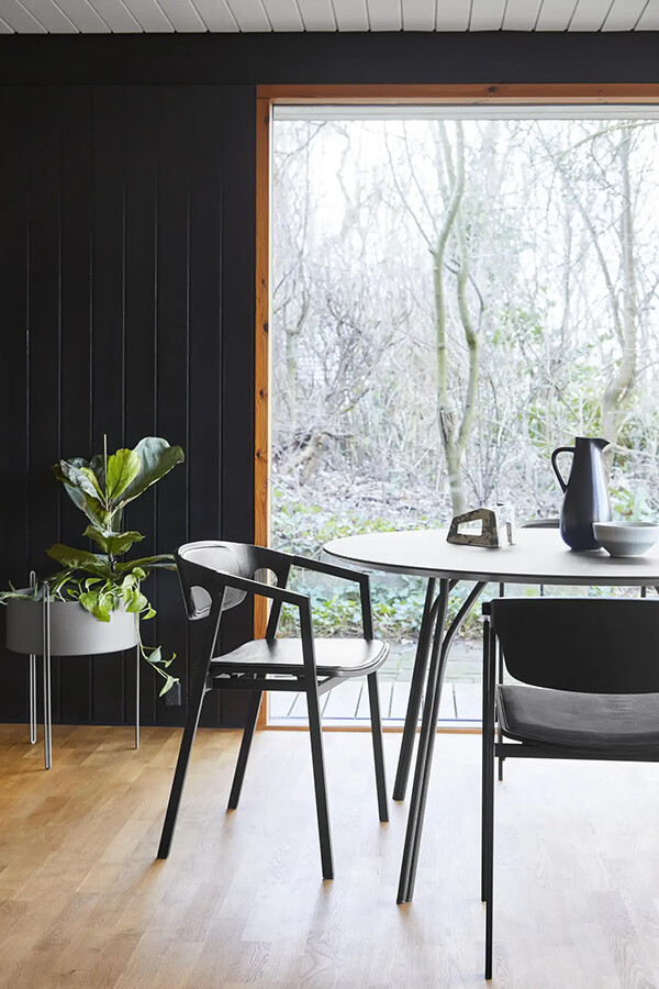 Dining table with Woud S.A.C Dining Chair