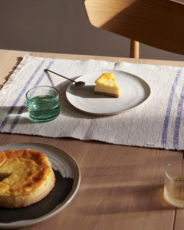 Ferm Living Saver Placemats on a wooden table