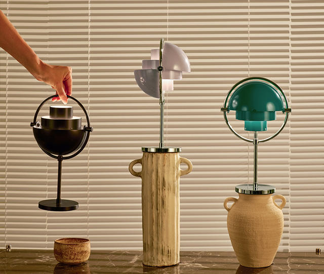 GUBI Multi-Lite Portable Table Lamp 