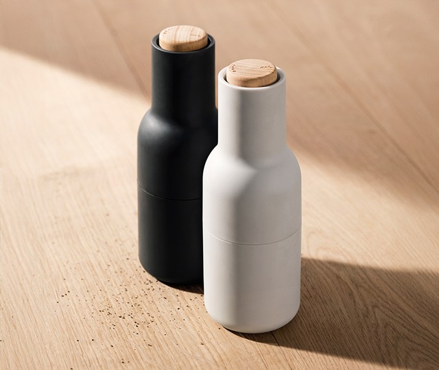 Audo Copenhagen Grinders on wooden surface