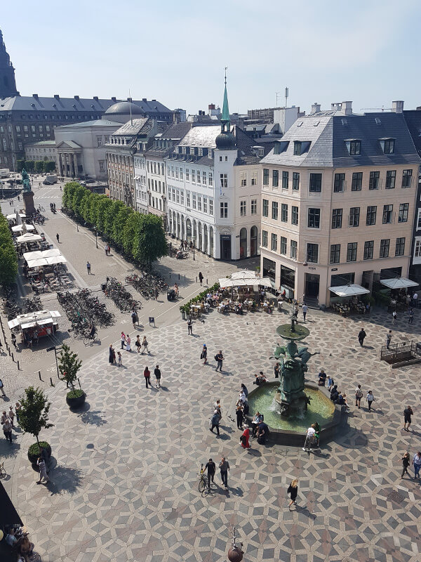 The centre of Copenhagen