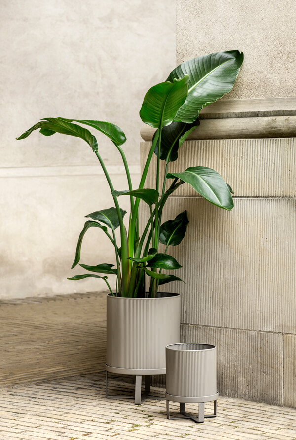 Ferm Living Bau Pot with plant