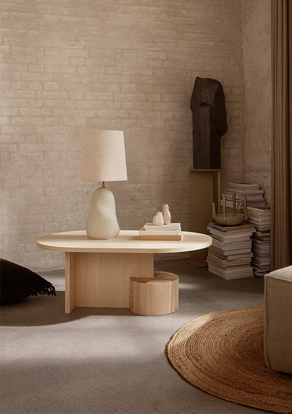 Ferm Living Insert Coffee Table in a minimal interior