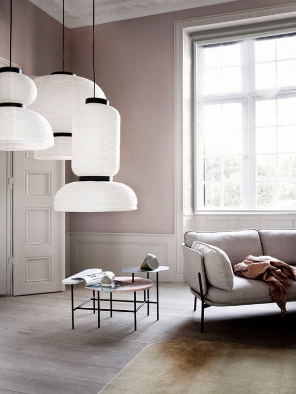 Cluster of &Tradition Formakami Pendant Lights