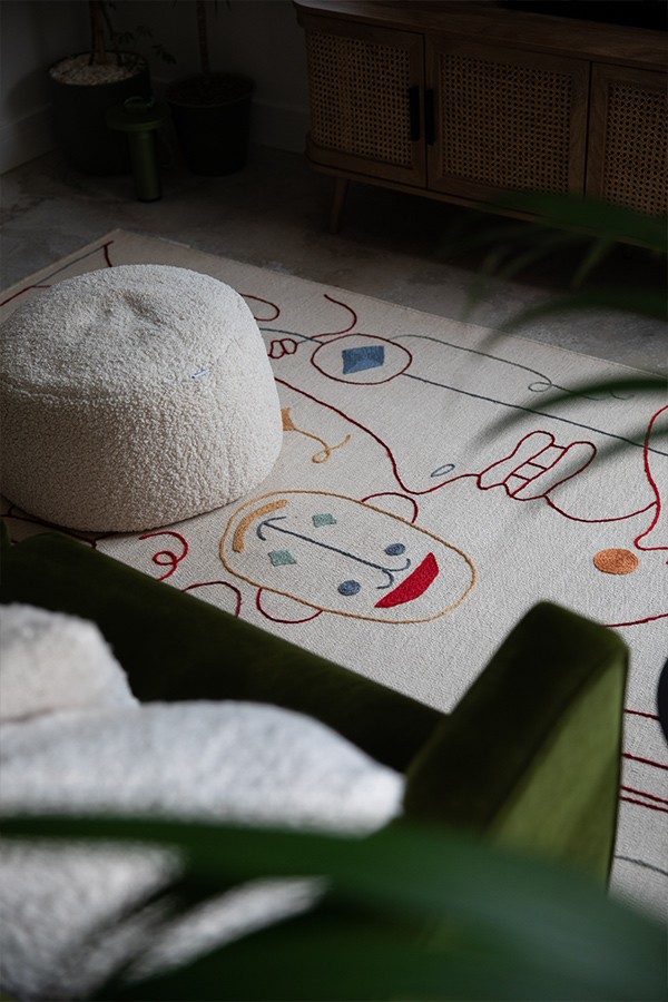 Detail image of the nanimarquina Silhouette Rug