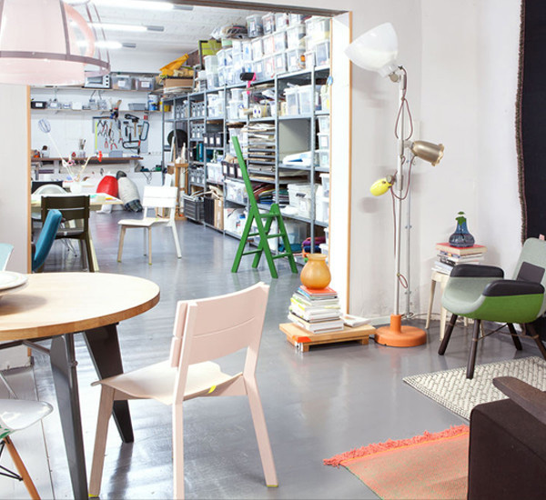 The inside of the Jongeriusleb Design Studio