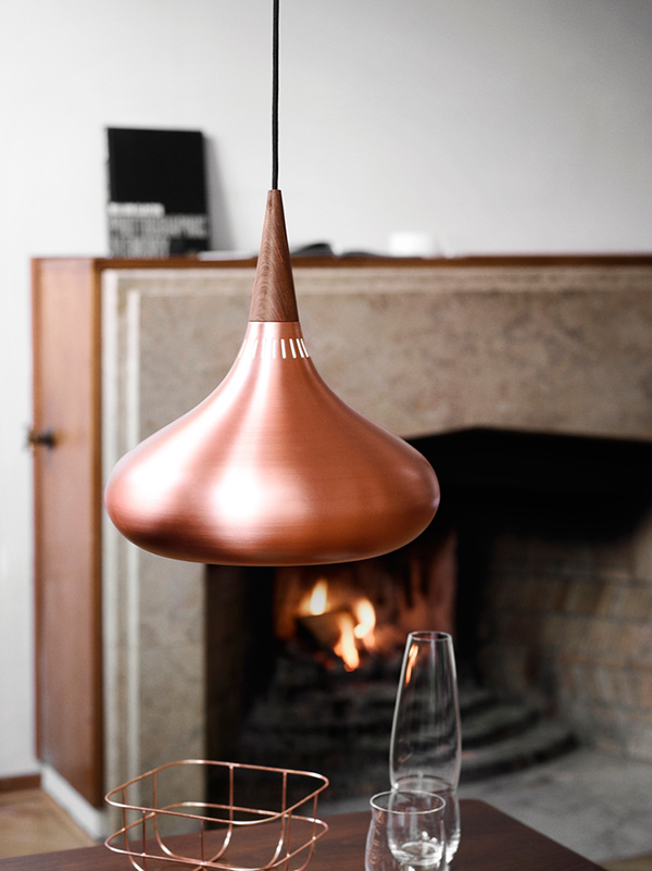 Lightyears Orient Pendant Light in copper
