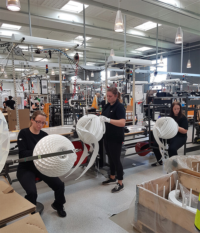 Behind the scenes at Louis Poulsen