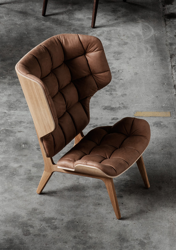 NORR11 Mammoth Chair in Vintage Leather