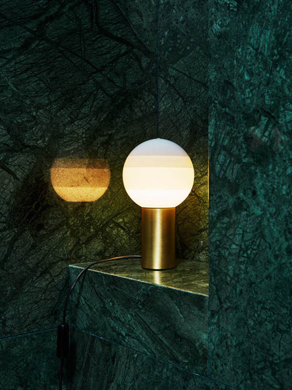 Marset Dipping Table Lamp in alcove