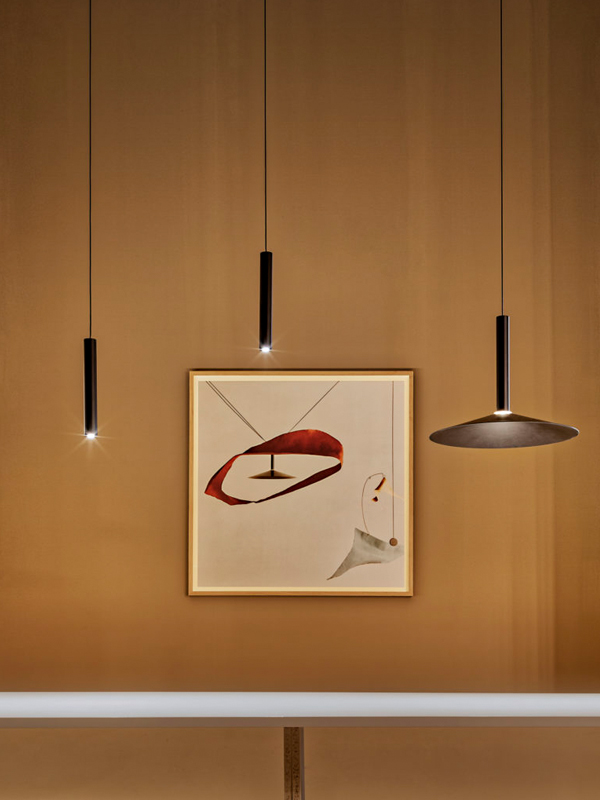 Cluster of 3 Marset Milana Pendant Lights