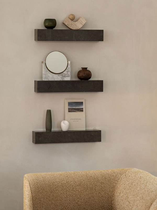 3 Audo Copenhagen Plinth Shelves