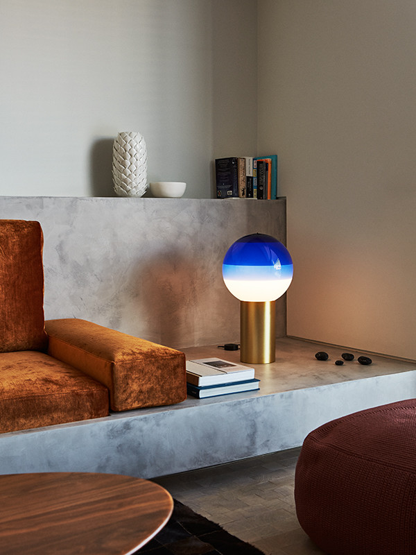 Marset Dipping Table Lamp in Blue