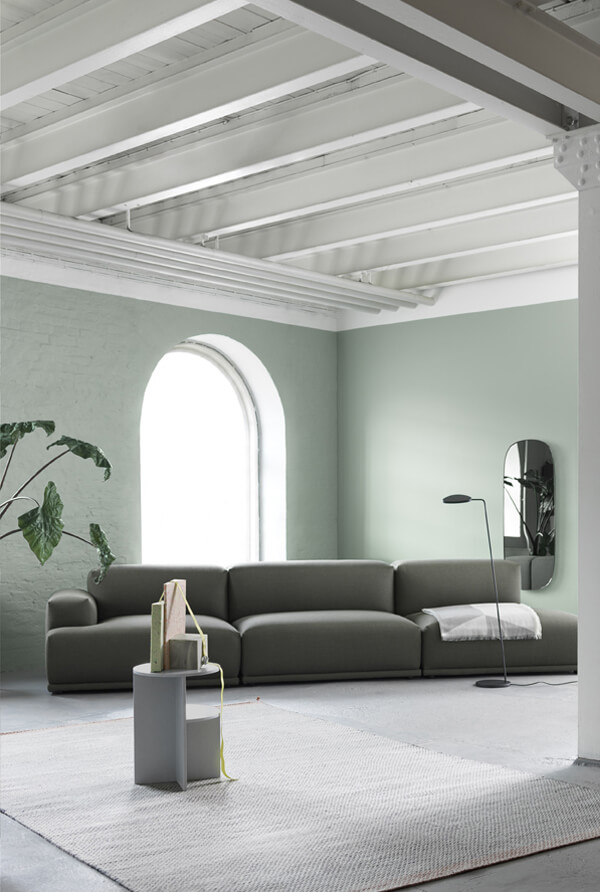 Muuto Connect Sofa in Scandi style interior
