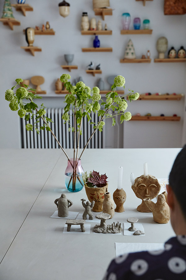 Clay models of the Secrets of Finland collection