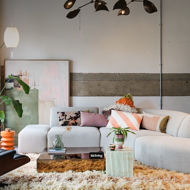 Inside the Nest Showroom at Park Hill Sheffield