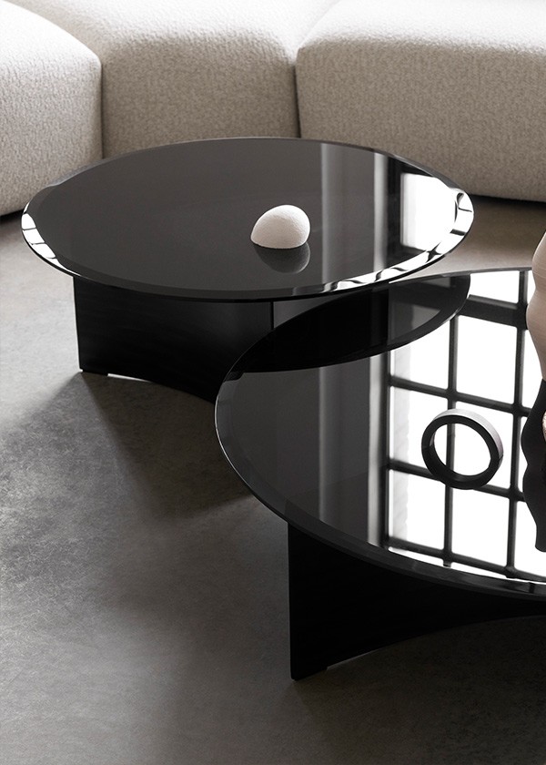 Detail shot of the Wendlebo Arc Coffee Table