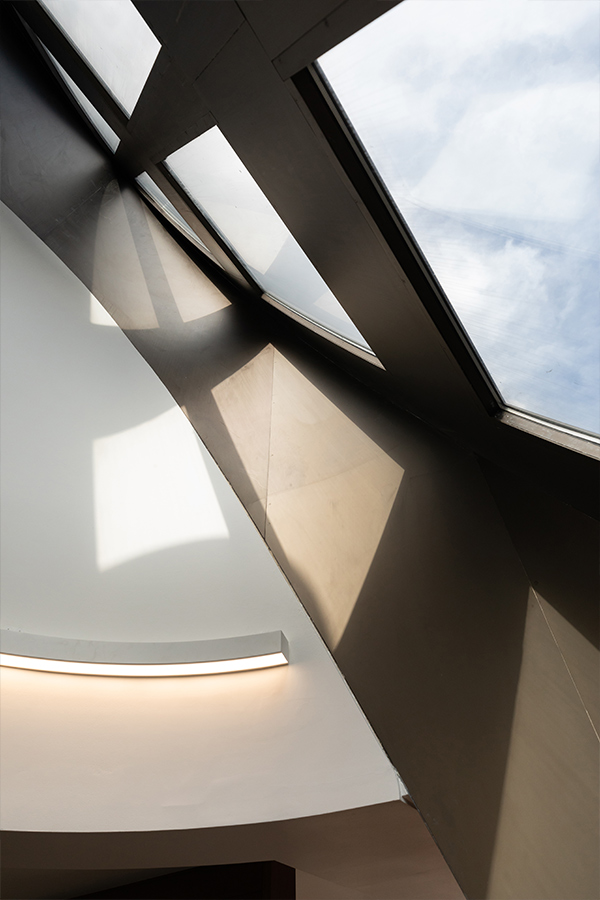 Detail shot of office window space