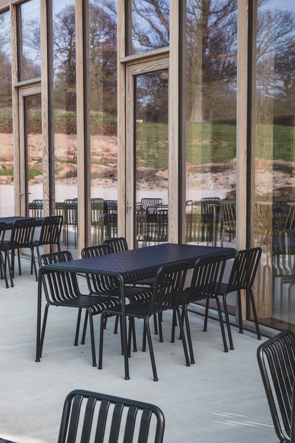 HAY Palissade dining collection at the restaurant at the Weston, YSP