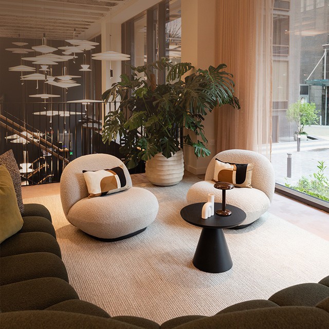 Nest Contracts project woth Dragonfly Interiors Ltd fetauring Gubi Pacha Lounge Chair