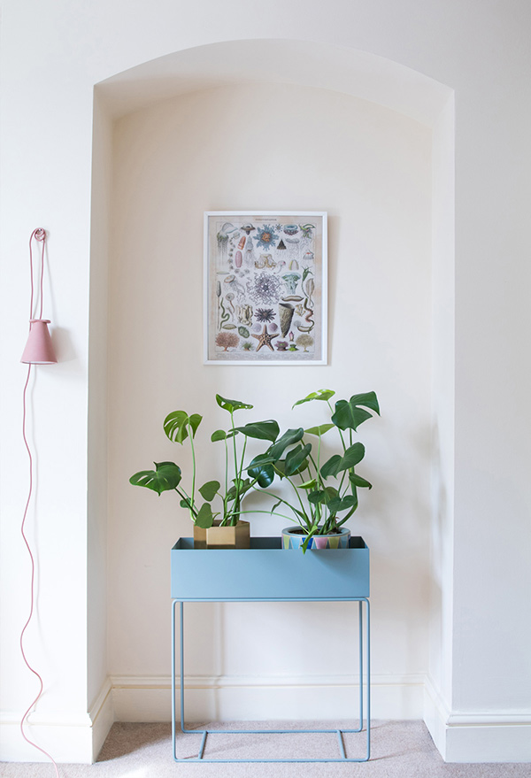 Ferm Living Plant Box in bedroom