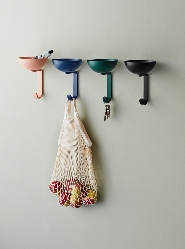 Set of 4 Northern Nest Hooks in different colours